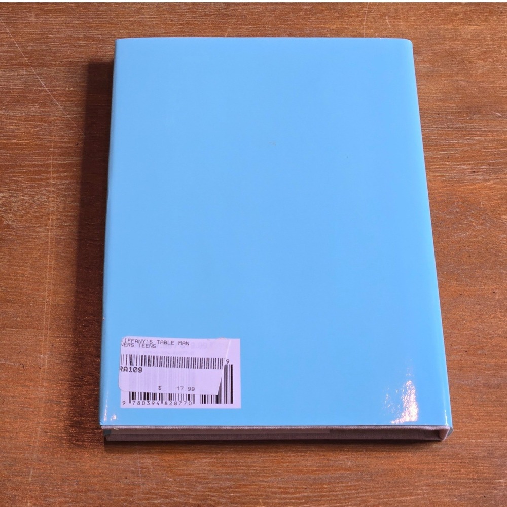 Tiffany & Co Table Manners for Teenagers 50th Anniversary Edition Hardcover Book - Picture 6 of 6